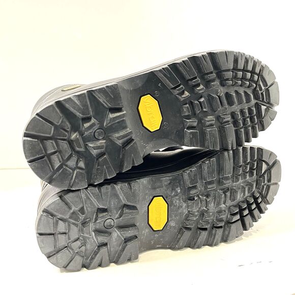 LL Bean Cresta Womens Brown Leather Gore-tex Vibram Sole Hiking Trail Boots 8.5 - Picture 8 of 9